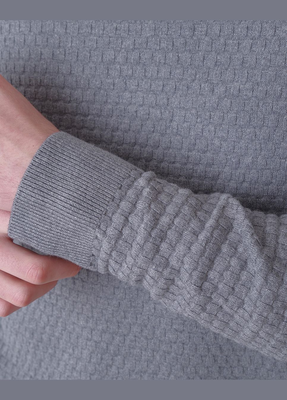 Серый джемпер мужской Bugatti