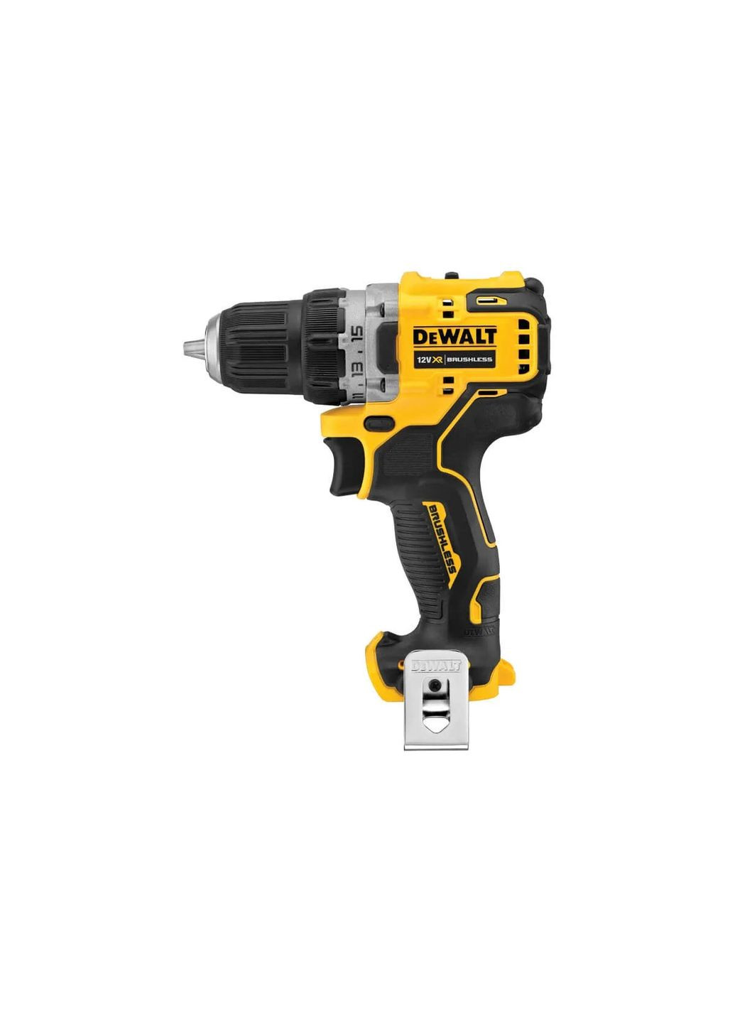 Дриль-шурупокрут безщітковий XR Li-Ion 12В 57.5Нм 425-1500об хв патрон 10мм 0.9кг без АКБ і ЗП DeWALT (360401592)