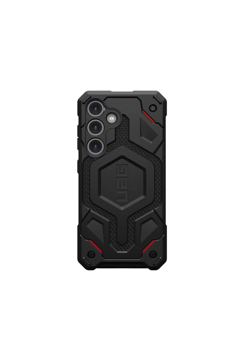 Чохол-накладка Monarch для Samsung Galaxy S24 Kevlar Black (214411113940) Urban Armor Gear (364861161)