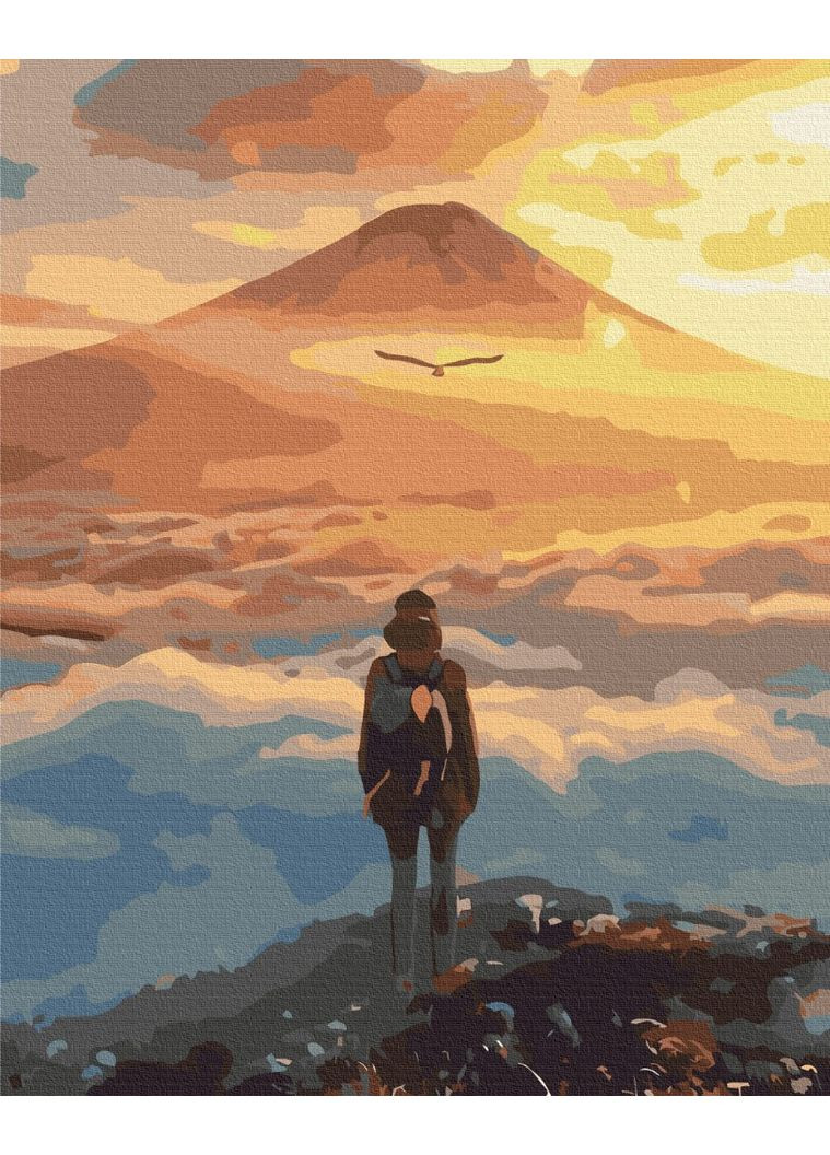 Картина по номерам "Райский пейзаж" 40х50 см Brushme (365960369)