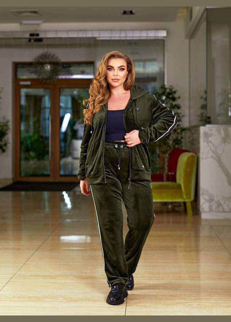 Спортивный велюровый костюм  popluzhnaya (306518805)