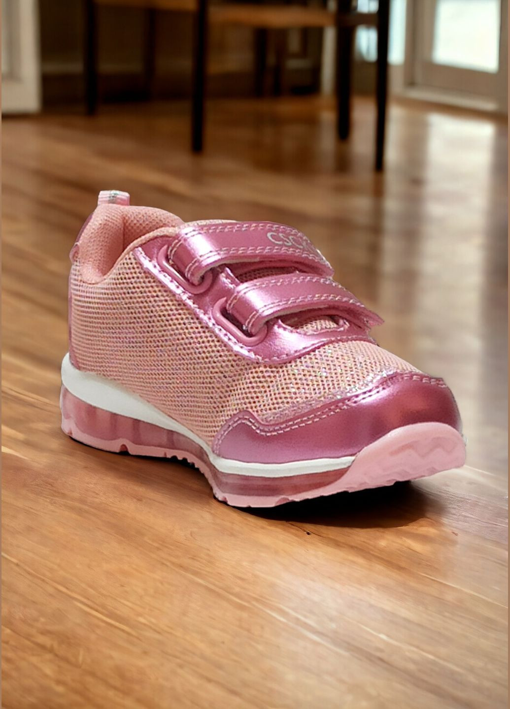 Розовые демисезонные кроссовки детские для девочки 6073 CSCK.S