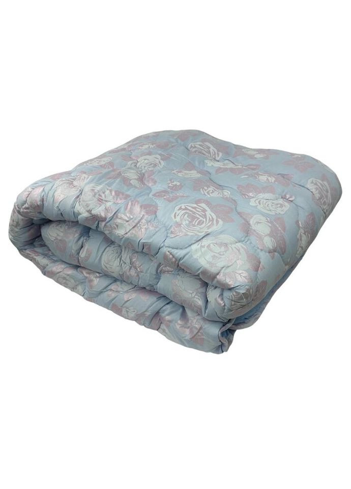 Ковдра двоспальна закрита Квітка 20384 175х215 см перламутрова Arda (335584862)