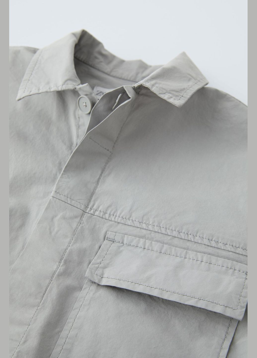 Серая рубашка Zara