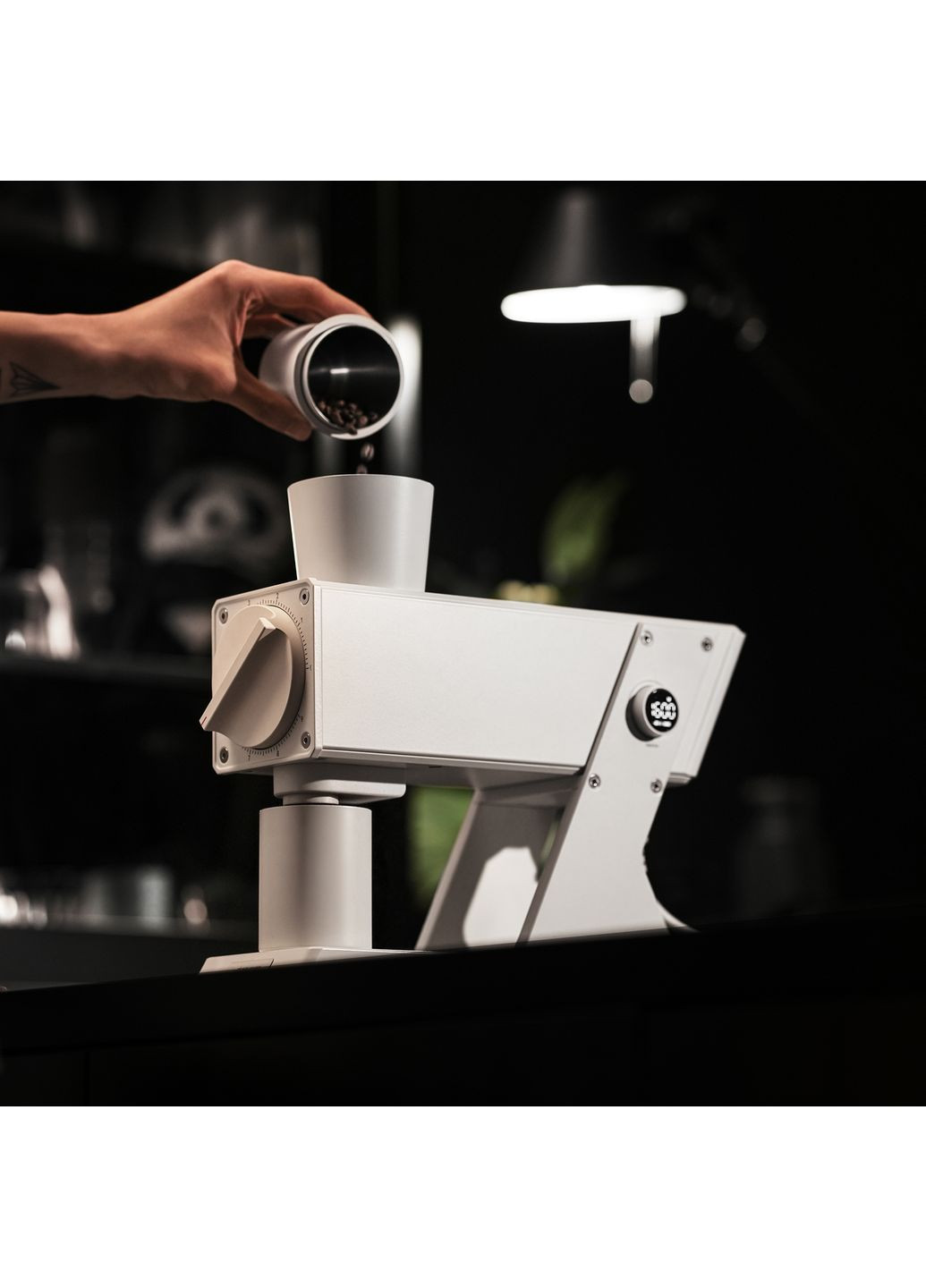 Електрична кавомолка Navigator F74 Біла (G7060W-OS) MHW-3BOMBER (362346307)