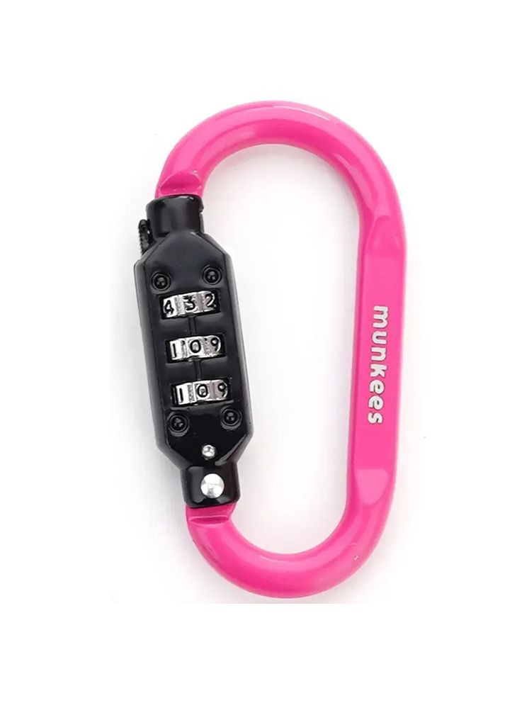 Карабин 35931 Combi Lock Carabiner D-Shape Munkees (365308948)