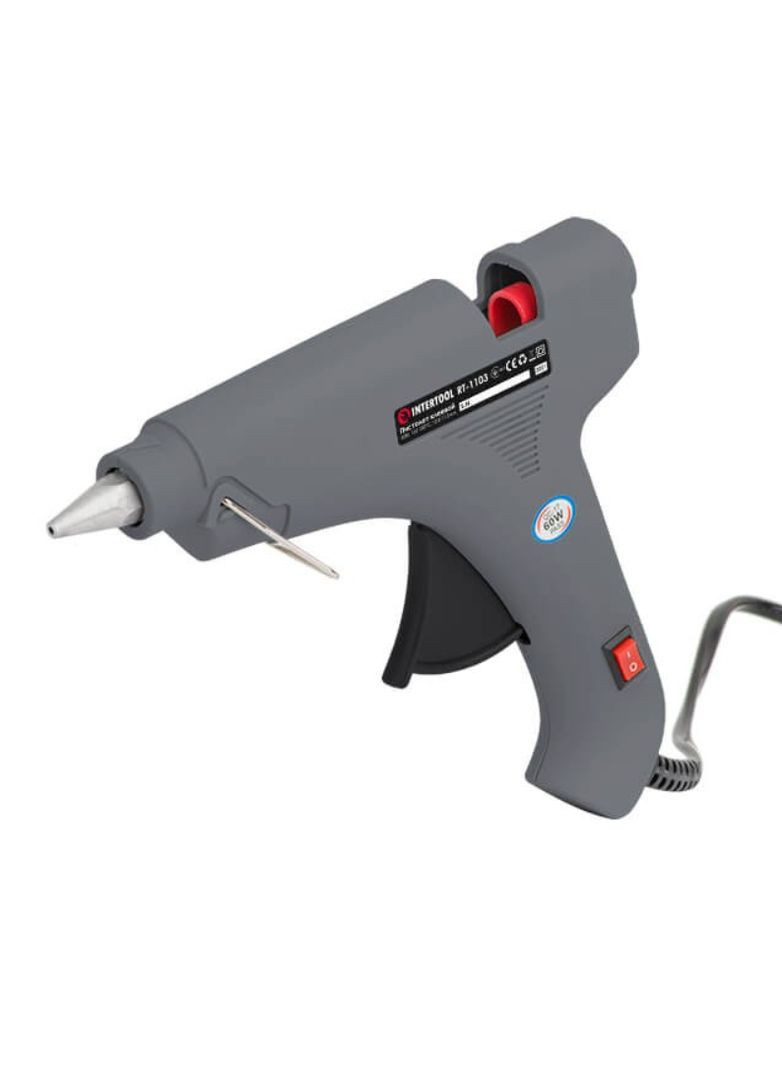 Пістолет клейовий 165-180 °C x 60 Вт (RT-1103) Intertool (335049501)