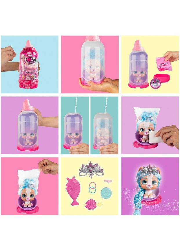 Ігровий набір Vip pets glitter twist series 2 Stella witch вихованець хатній улюбленець вип петс IMC Toys (323168139)