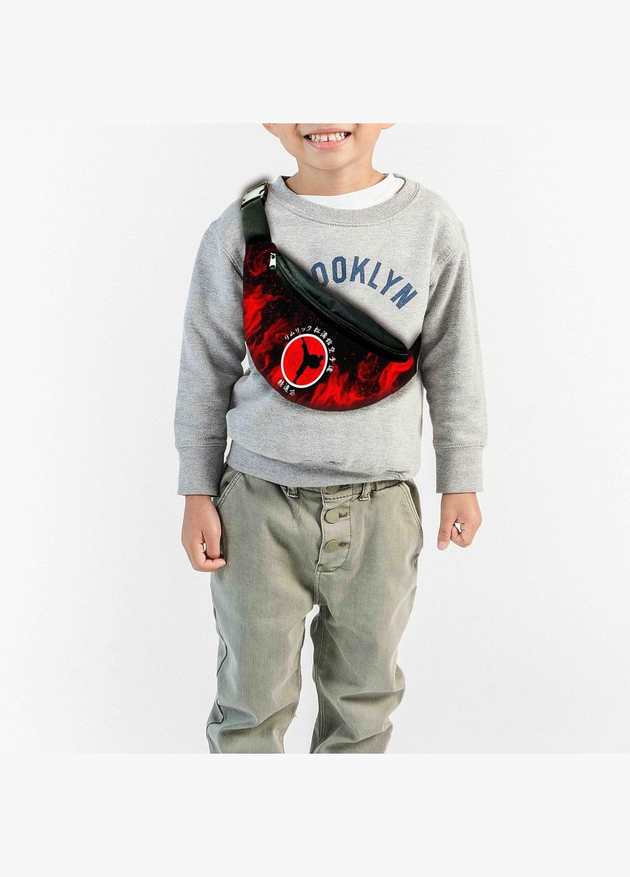 Сумка-бананка дитяча Карате 32х15см, через плече для хлопчика No Brand (306438211)