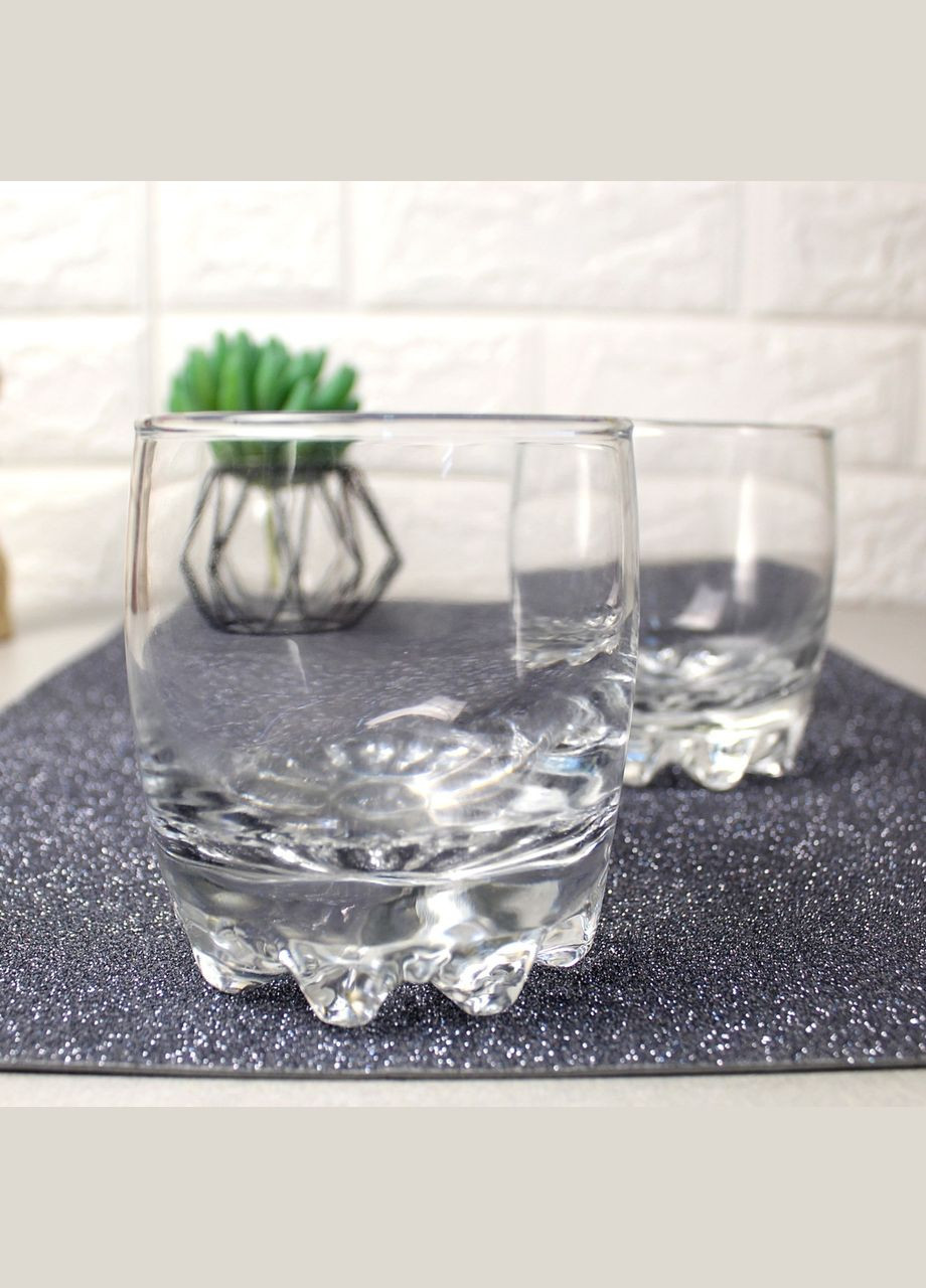 Маленькі скляні стакани в наборі Сільвана 6 шт 200 мл (42414) Pasabahce (303138250)