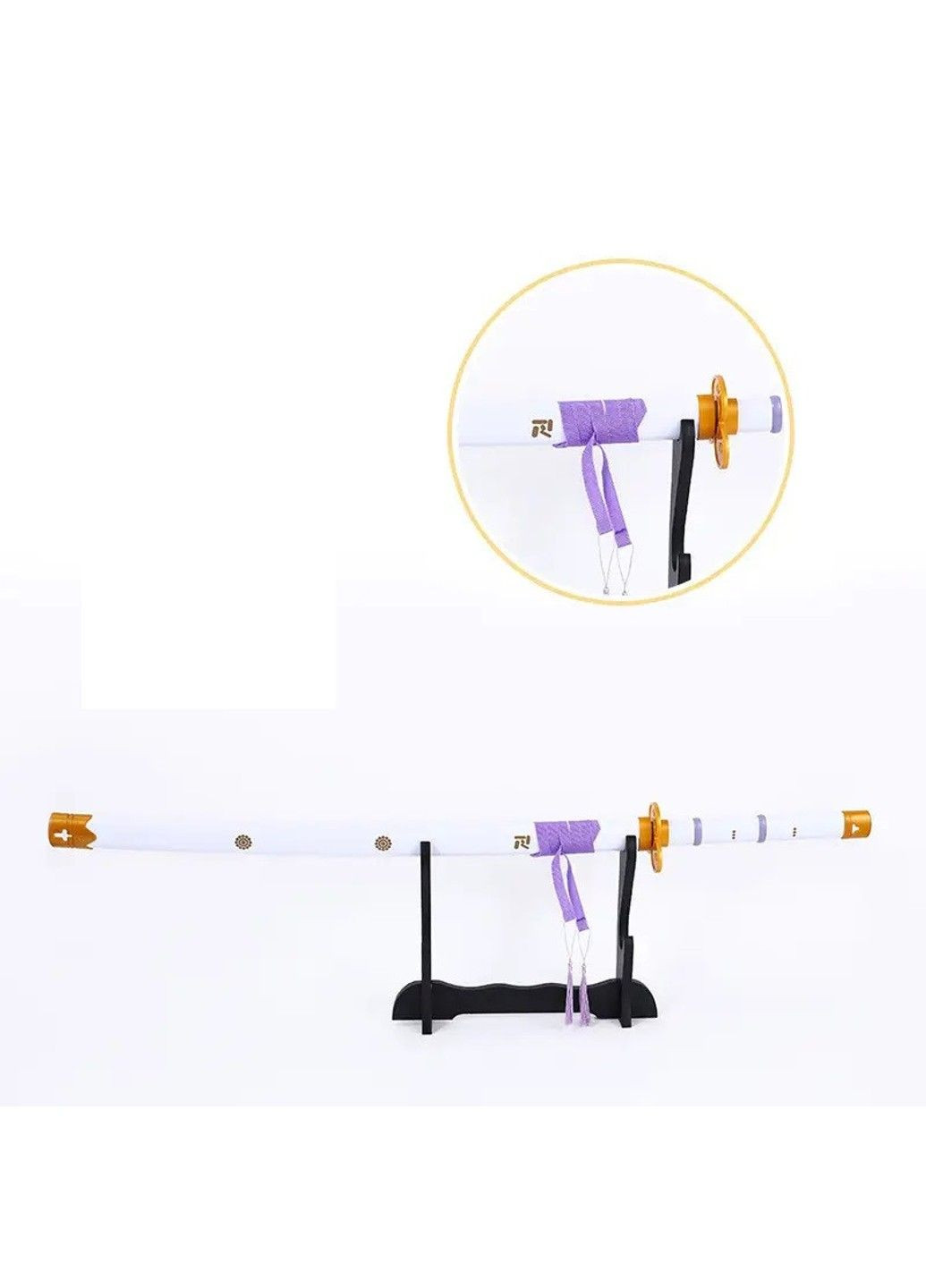 Игрушечный меч катана Меч Клинок рассекающий демонов Ван Пис One Piece 104 см без подставки No Brand (331172605)