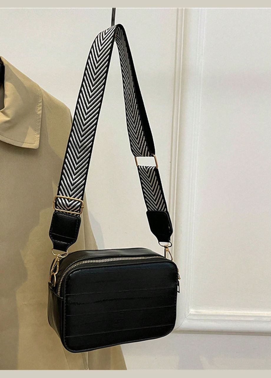 Жіноча сумка 8529 крос-боді чорна No Brand (306709471)