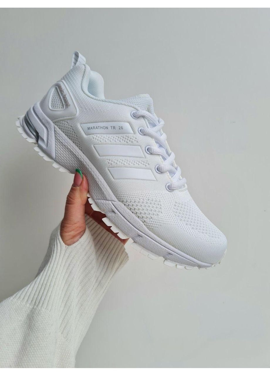 КРОСІВКИ ЖІНОЧІ ADIDAS MARATHON TR WHITE АДІДАС No Brand білі демісезони (368856044)