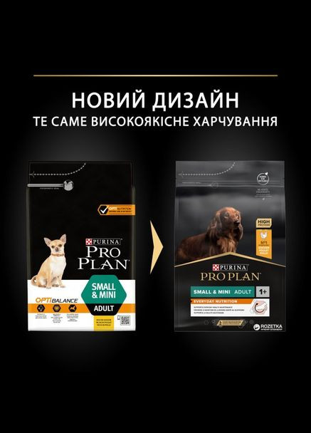 Сухий корм Pro Plan Small & Mini Everyday Nutrion з куркою для собак малих порід 3 кг Purina (332812444)