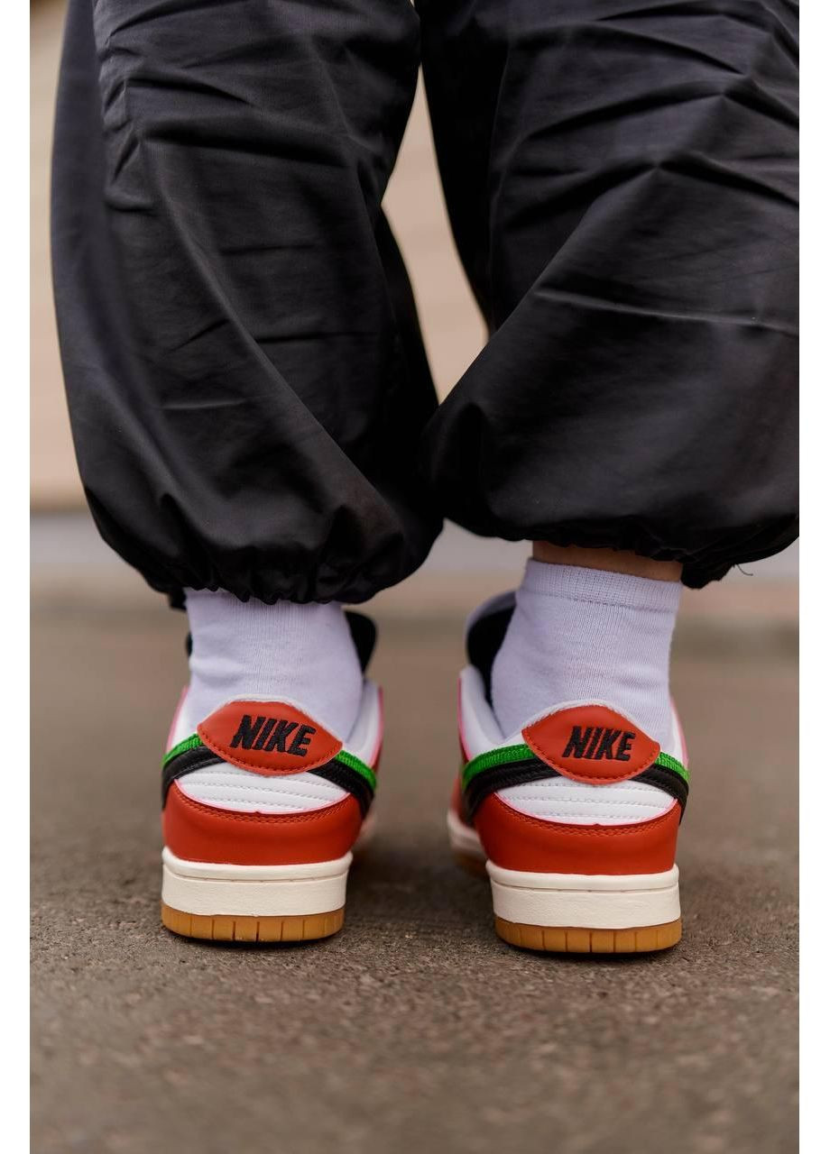 КРОСІВКИ ЖІНОЧІ NIKE FRAME SKATE X SB DUNK LOW HABIBI НАЙК No Brand білі демісезони (369393658)