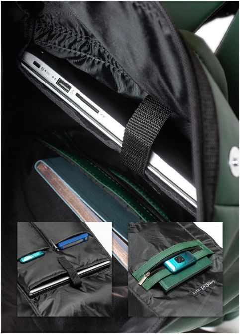 Рюкзак ролл унисекс RollTop LTT зеленый (R-24238007m-VS) Sambag (302450197)