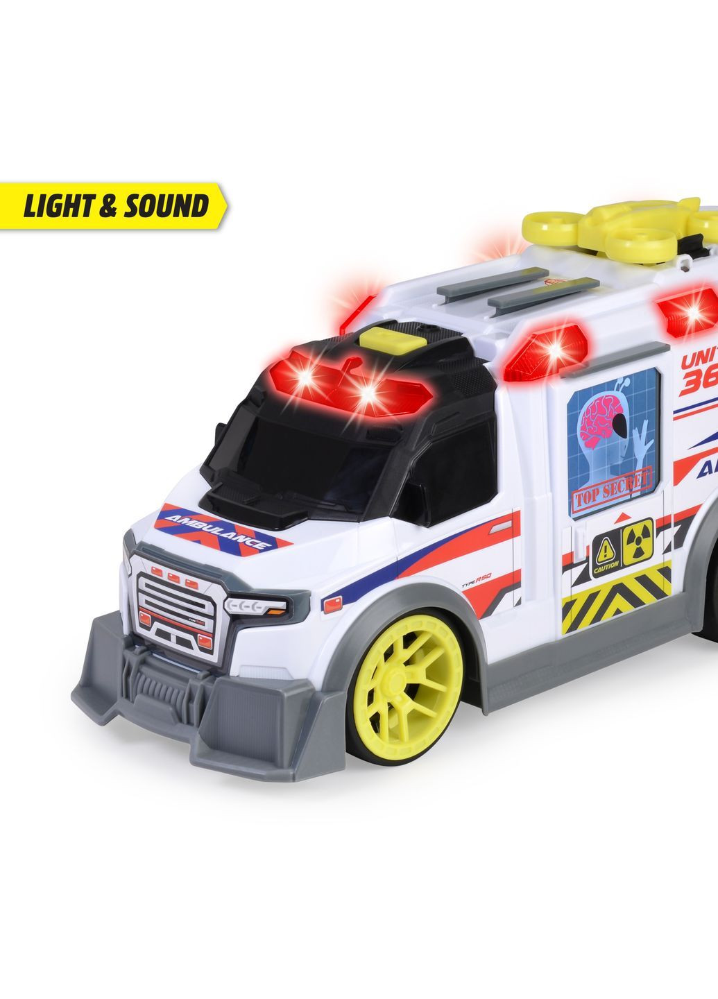 Функциональный автомобиль Скорая помощь, с аксессуарами, со звуком и светом, 41 см () Dickie toys 3307003 (370705416)