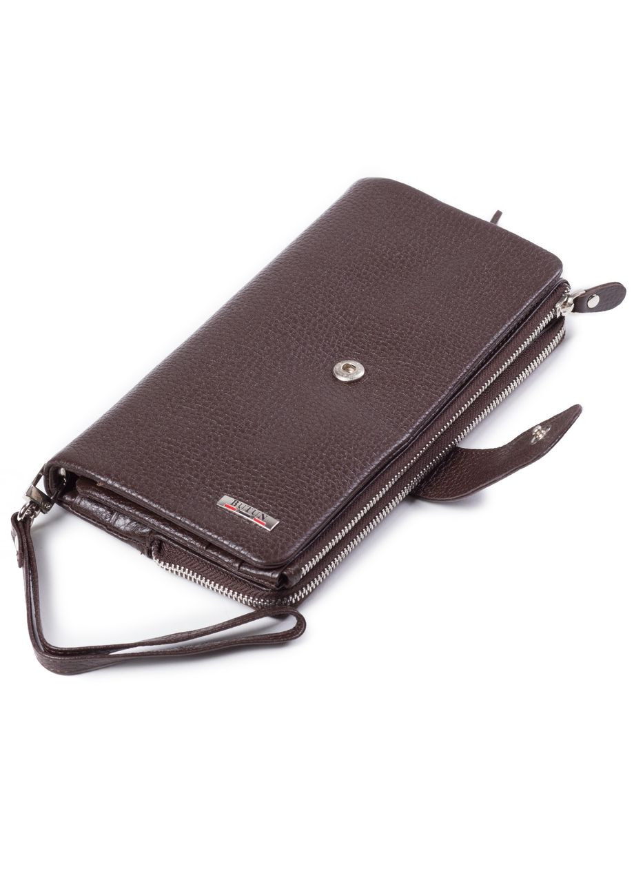 Мужской кошелек-клатч кожаный коричневый 022-004-004 Butun (261481664)