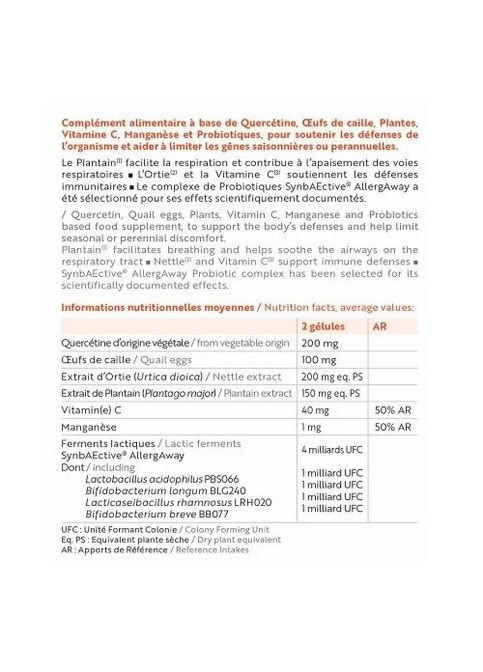 Allerbiol 60 Caps Ineldea Sante Naturelle (314828352)