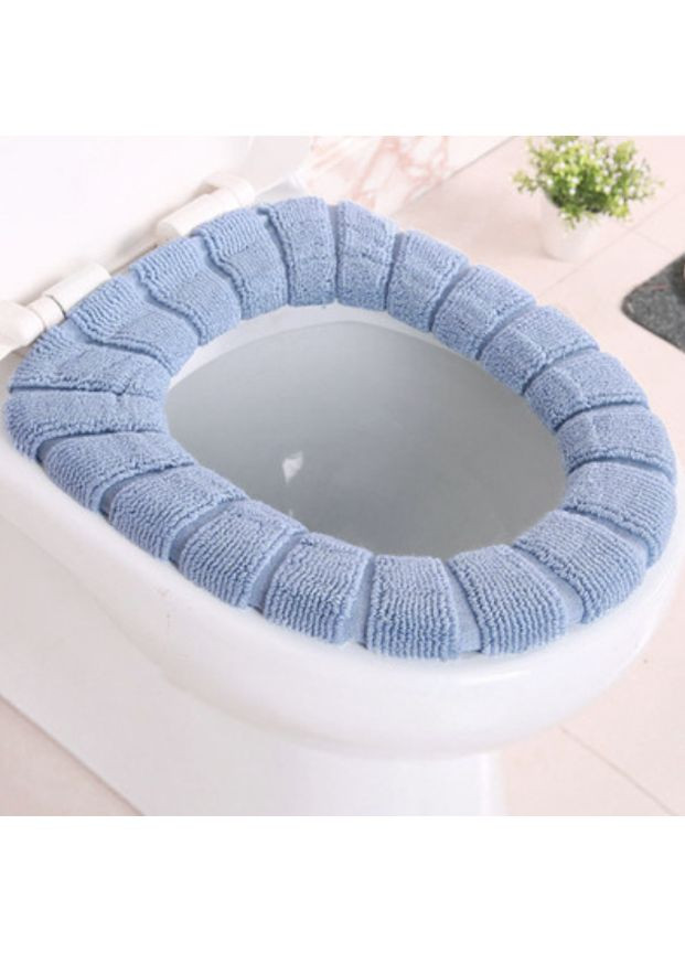 Чохол для сидіння унітазу блакитний UKC (368566119)