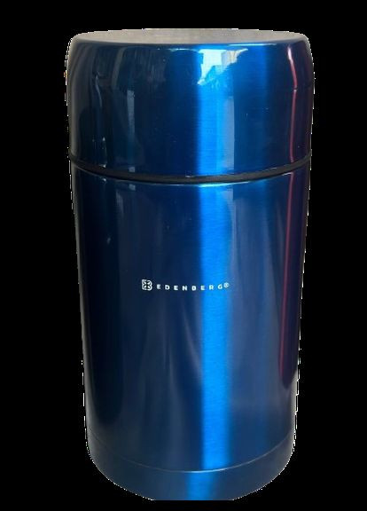 Компактний термос харчовий EB-3510 на 1000 мл Синій Edenberg (311952077)