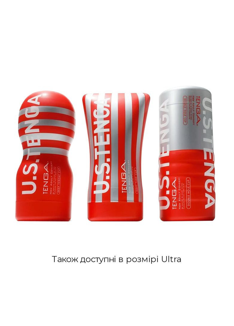 Мастурбатор US Deep Throat (Original Vacuum) Cup GENTLE (глубокая глотка большая) - CherryLove Tenga (339868431)