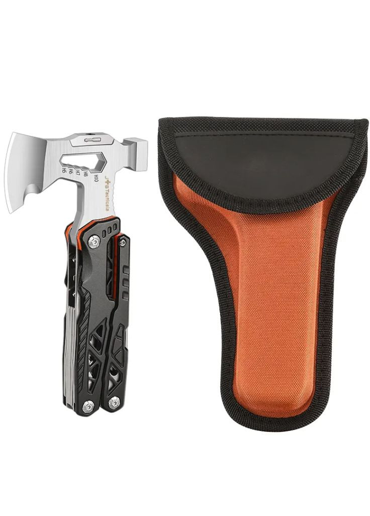 Мультитул Молоток Сокира JB Tactical Multitool 24 в 1 Черный JB-11 Кобура на Пояс JB Tacticals (342966670)