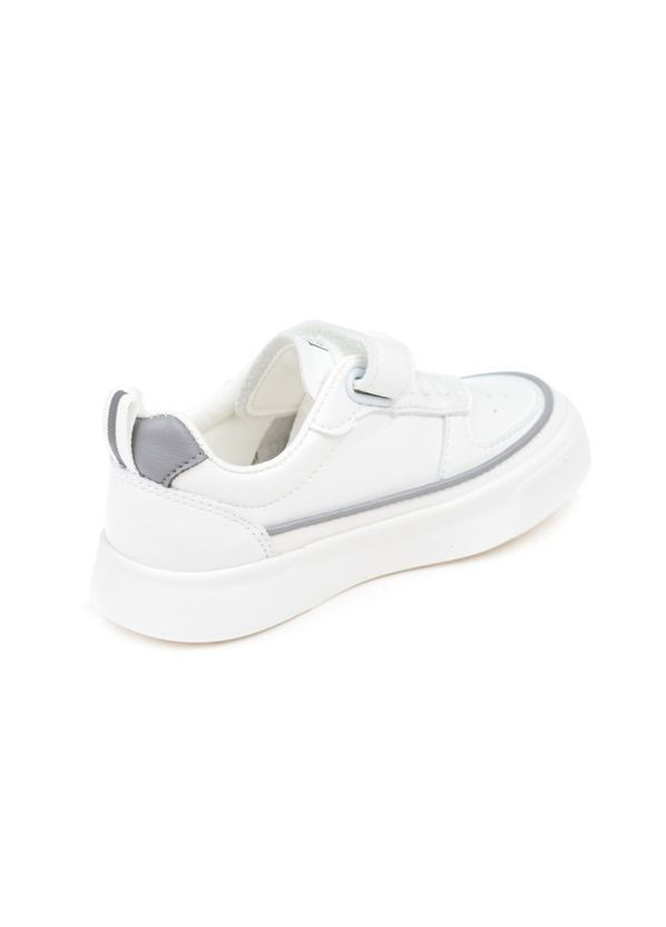 Білі всесезонні кросівки Fashion L3521 біло-сірі (31-37)