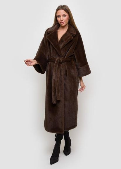 Дубленка 64-1015-1-120 Коричневый #2692 SAM Samange (308389989)
