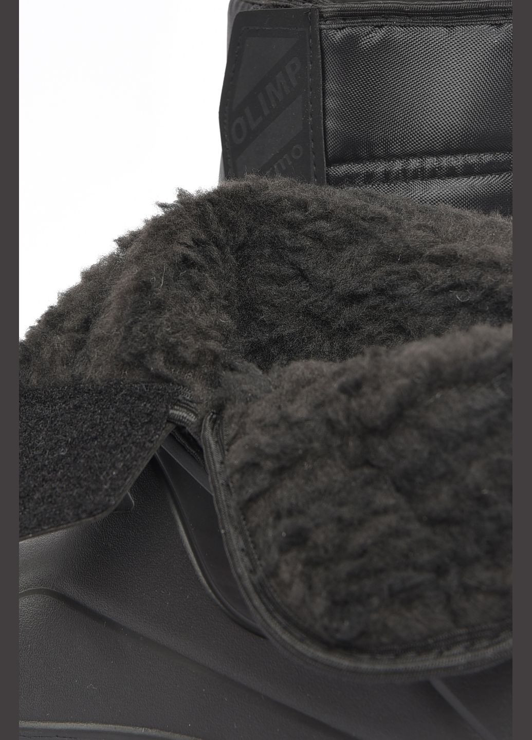 Дутики чоловічі піна на хутрі чорного кольору Let's Shop (303772109)