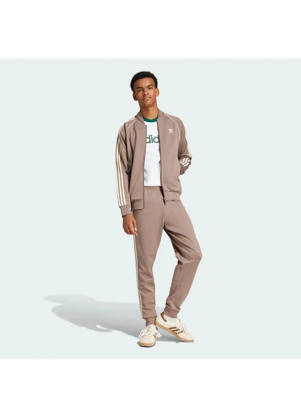 Штани чоловічі Adicolor Classics Sst Beige JP2518 adidas (381733342)