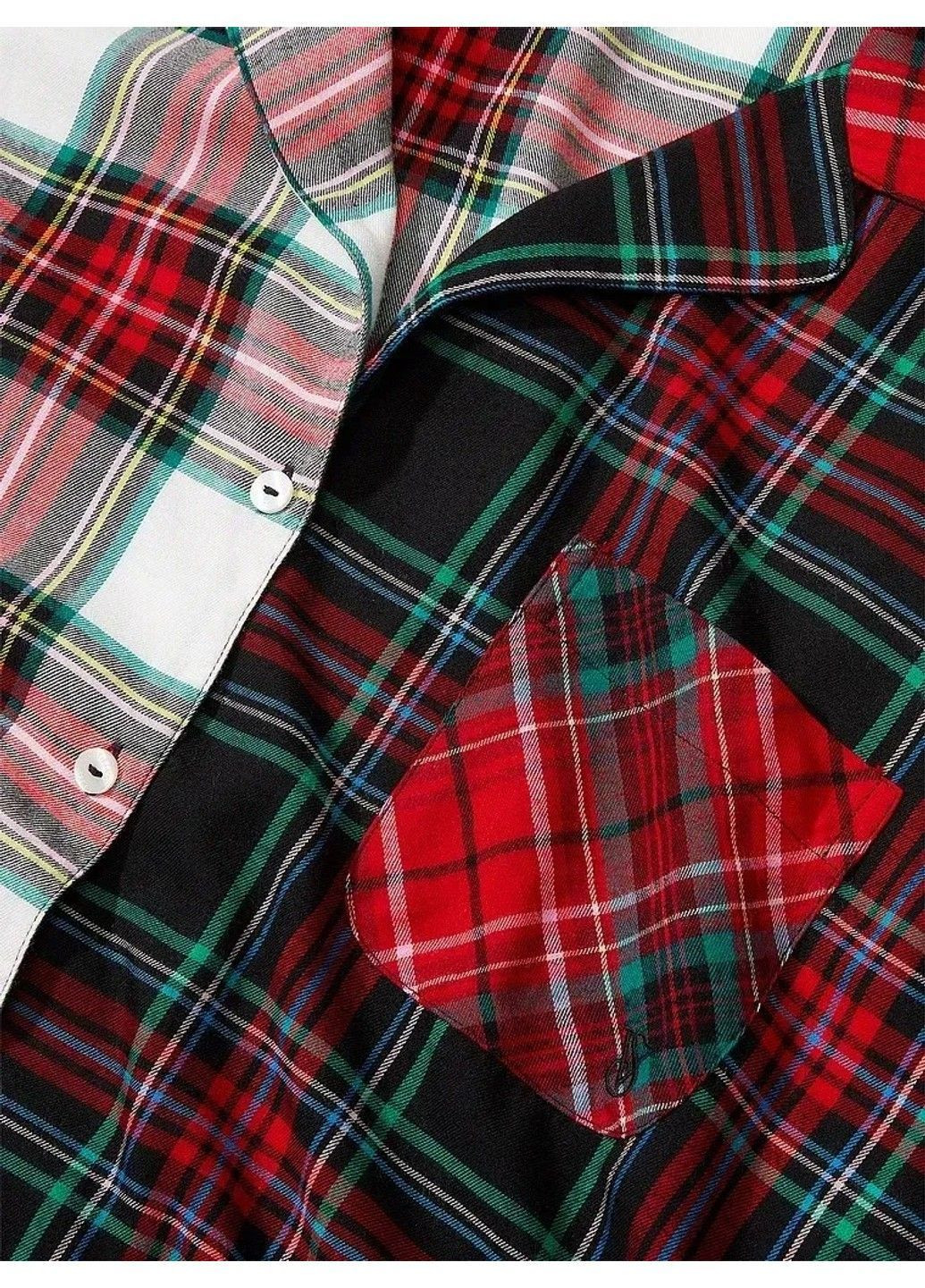 Червона всесезон піжама фланель flannel long pajama set Victoria's Secret