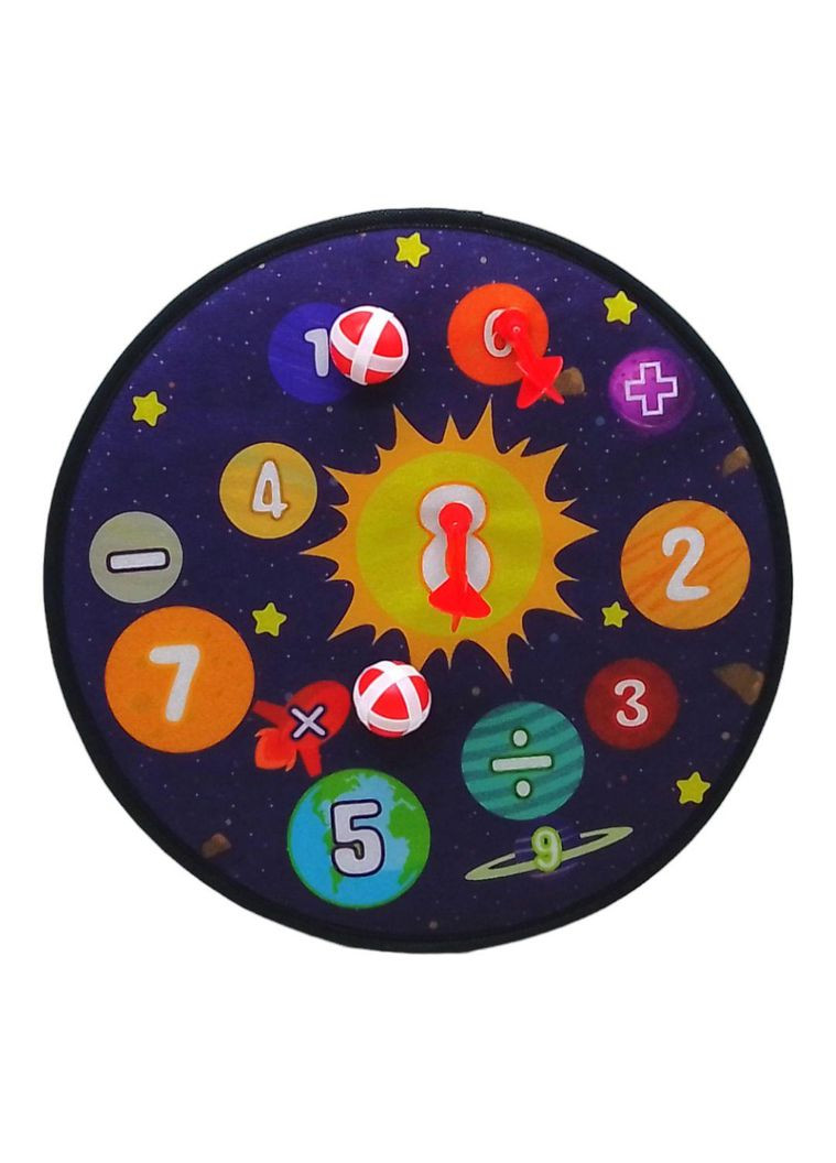 Дартс детский на липучках, мягкий "Космос", 35 см. RUITAI TOYS (A062) No Brand (362428208)