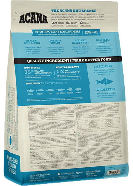 Сухий корм для кішок всіх порід Pacifica Cat 1.8 кг (a64118) (064992714642) Acana (364788973)