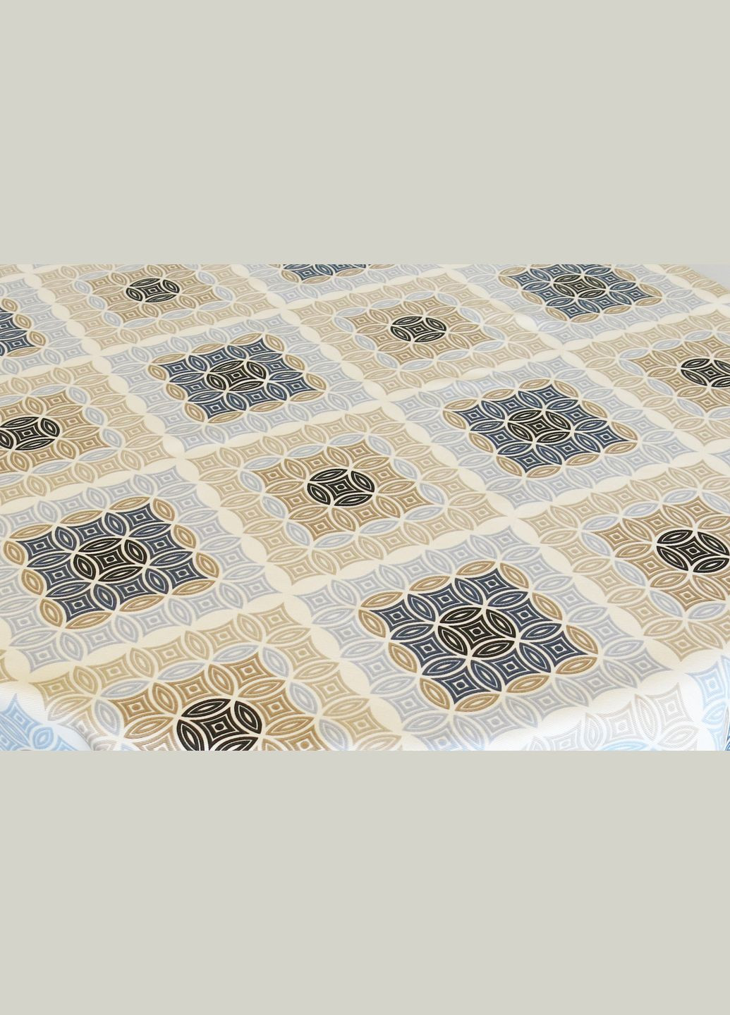 Тефлоновая скатерть хлопковая с водоотталкивающей пропиткой на прямоугольный стол "Калейдоскоп" 140, 160 Maystat (305390720)