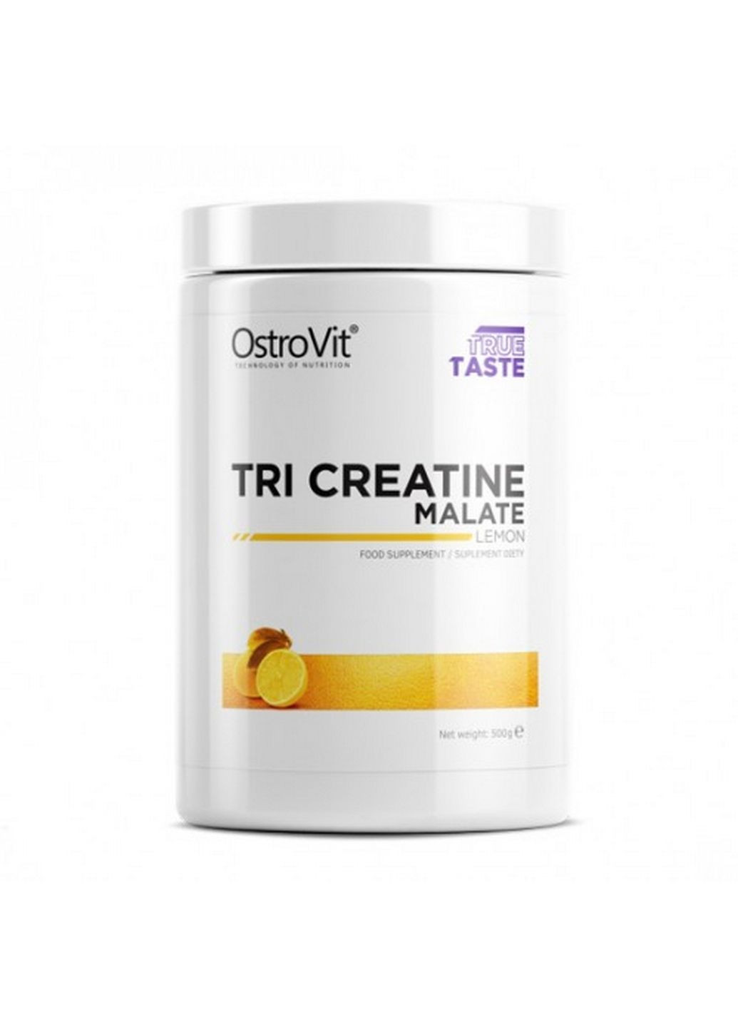 Креатін Tri Creatine Malate, 500 грам Лимон Ostrovit (294929509)