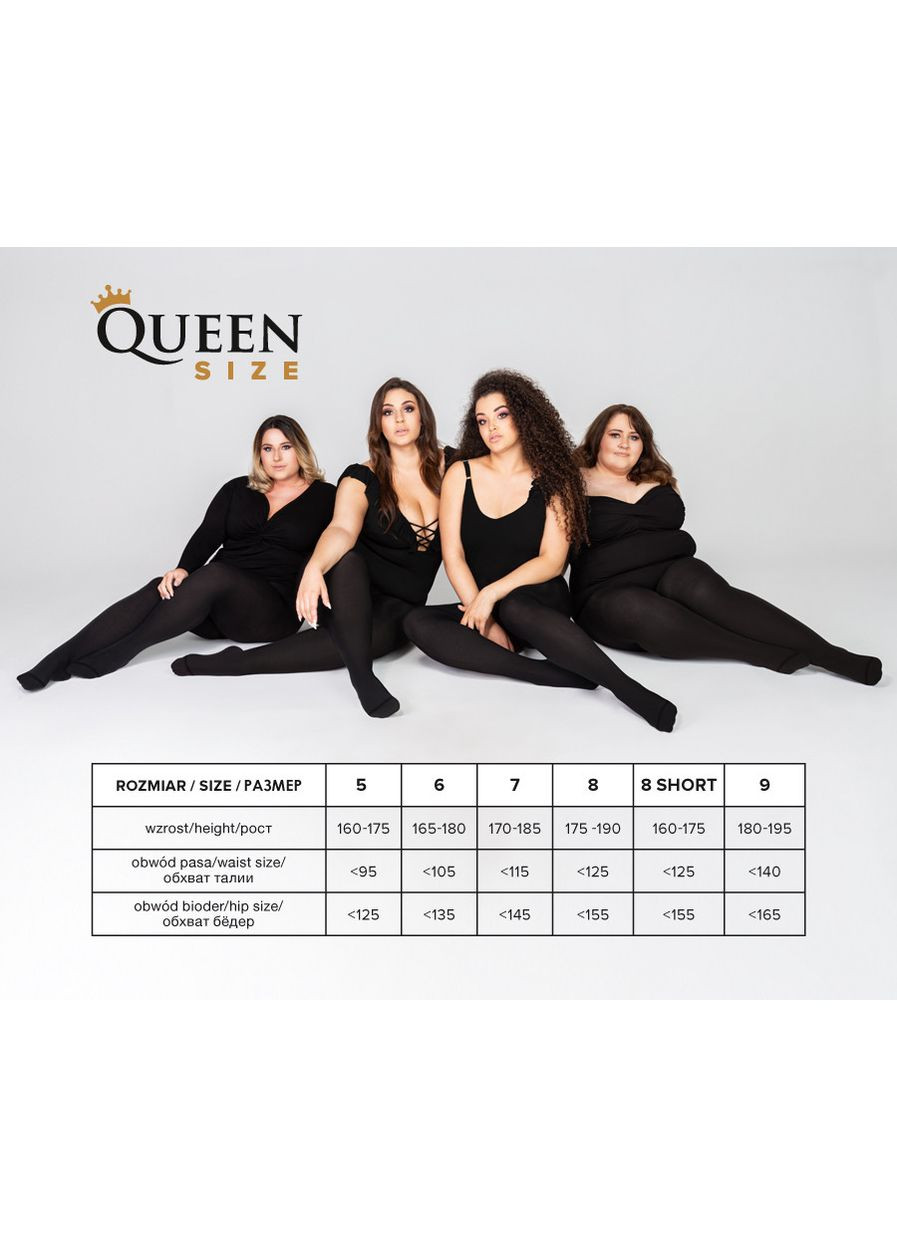 Колготки большого размера с принтом Diamond Rain 30 den Mona (349500460)