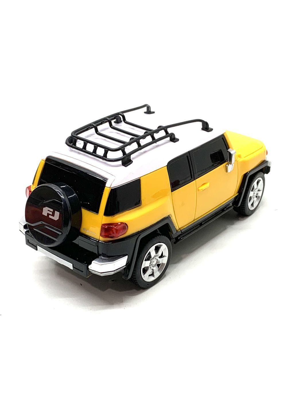 Машина TOYOTA FJ CRUISER на пульті керування Жовта (27055) No Brand (302215521)