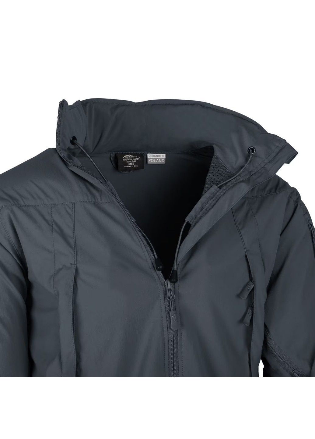 Сіра демісезонна куртка helikon blizzard stormstretch shadow grey Helikon-Tex