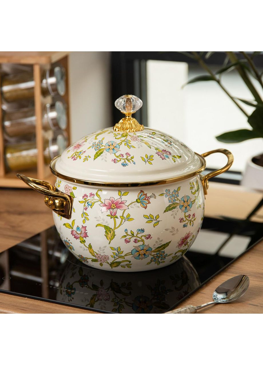 Эмалированная кастрюля объемом 3 литра HP-2-110 Yiwu (368766933)