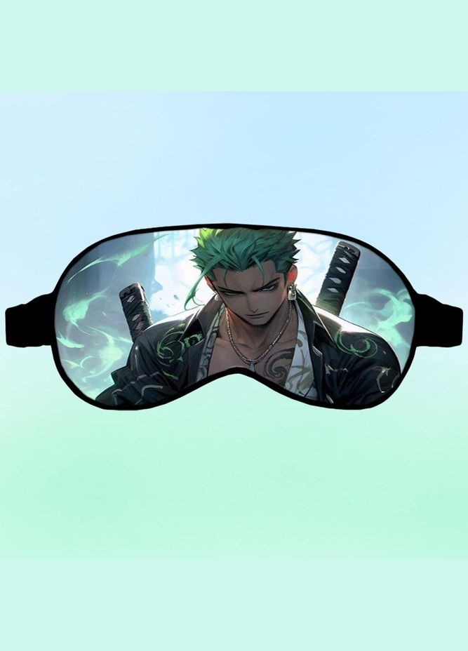 Маска для сну Аніме Ван піс #0004 чорна No Brand (315045948)