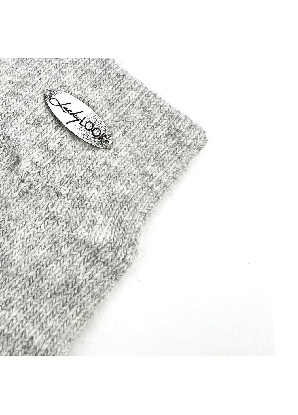 Рукавички жіночі вовна сірі JUTTA LuckyLOOK 945-304 (322789223)