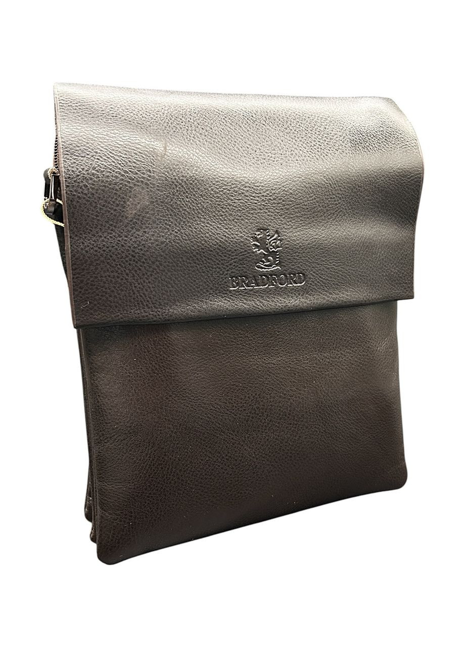 Чоловіча сумка з еко-шкіри Bradford 8885-3 чорна 26 x 22 x 4,5 No Brand (371682360)