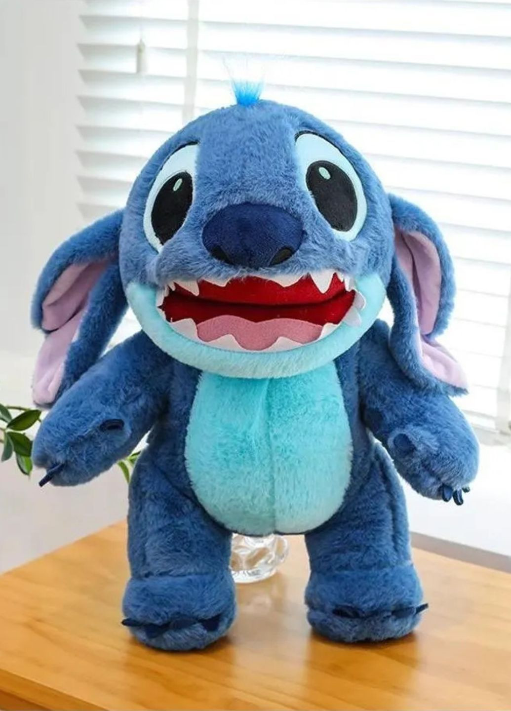 Плюшевая игрушка Стич 50 см пушистый антистресс обнимашка My Kigu (373188473)
