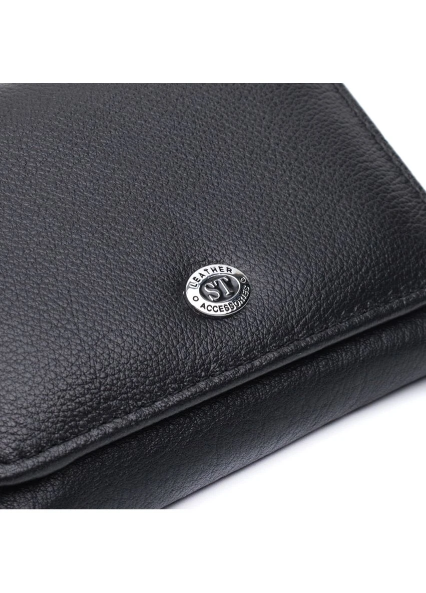 Кошелек для женщин горизонтального формату из натуральной кожи 22722 st leather (394615427)