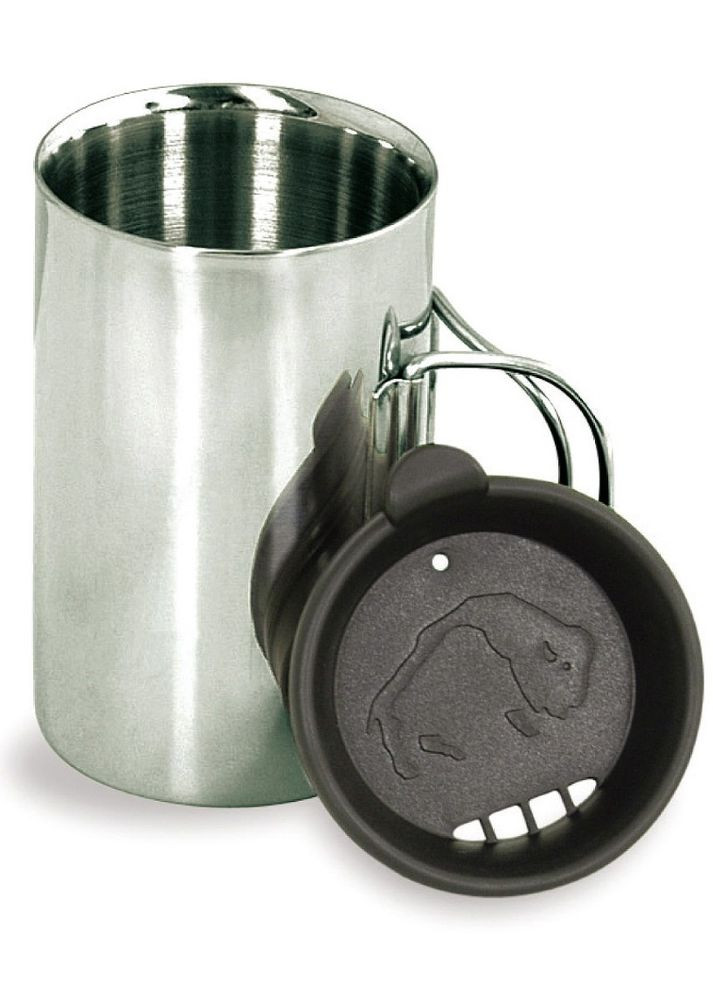 Термокухоль Thermo mug 350 Сріблястий Tatonka (278273291)