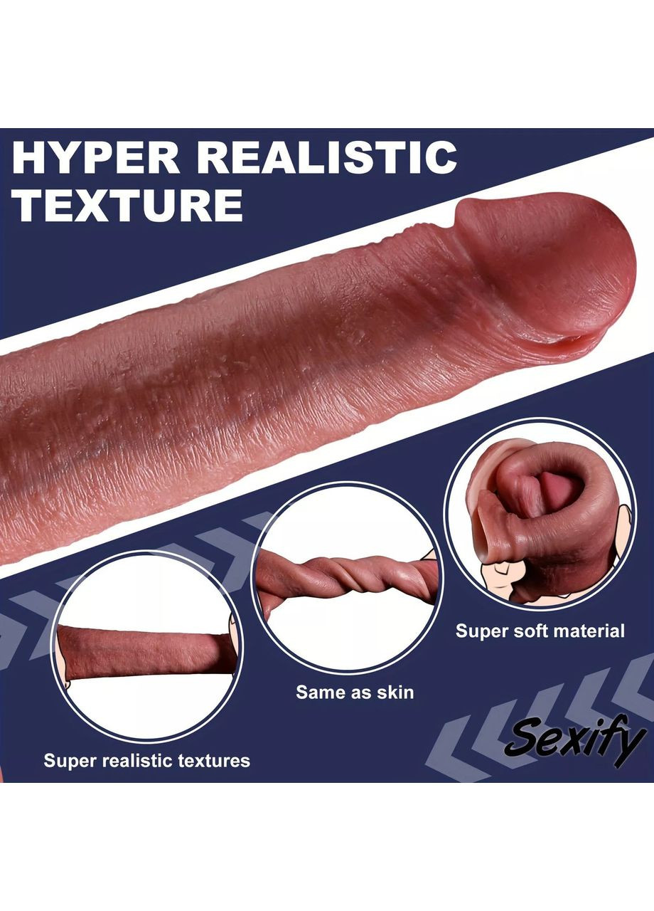 Насадка удлинитель на пенис Realistic Extender L size Focus (370203113)