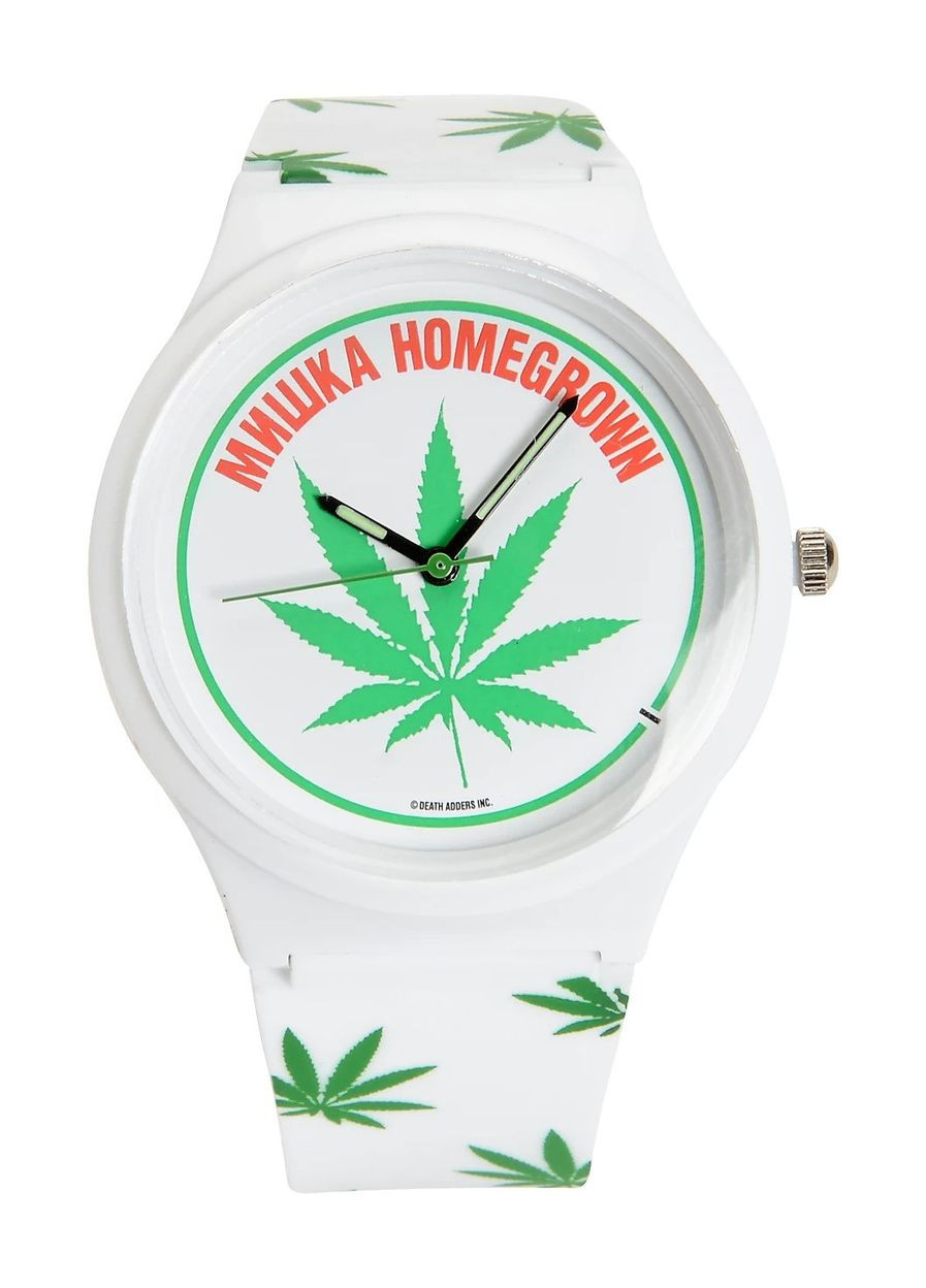 Часы наручные Mishka Homegrown Analog Watch 420 White Plantlife Authentic Mishka NYC (292132746)