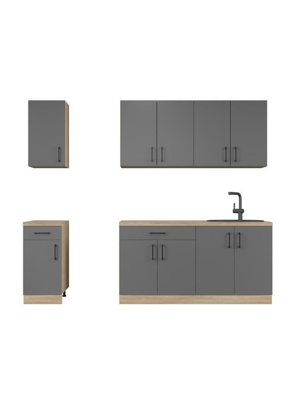 Кухня модульна Оптіма набір №3 2,6 м (EVR-5703) Еверест (311683506)