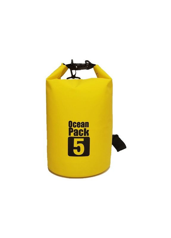 Водонепроницаемая сумка рюкзак гермомешок со шлейкой на плечо 5 л (55354251) Ocean Pack (349843846)